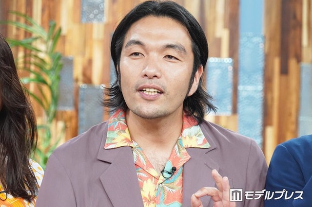 「ラブキャッチャージャパン3」MC囲み取材に登壇した盛山晋太郎（C）モデルプレス