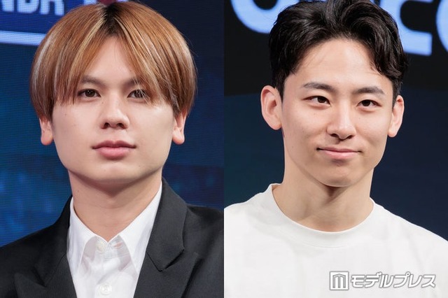 「NBA docomo」2026-27シーズン発表会に登場したMANATO、河村勇輝（C）モデルプレス