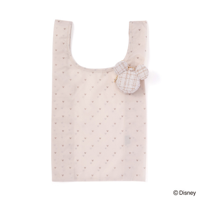 ミッキーフェイス バッグチャームエコバッグ各 2,500 円／© Disney