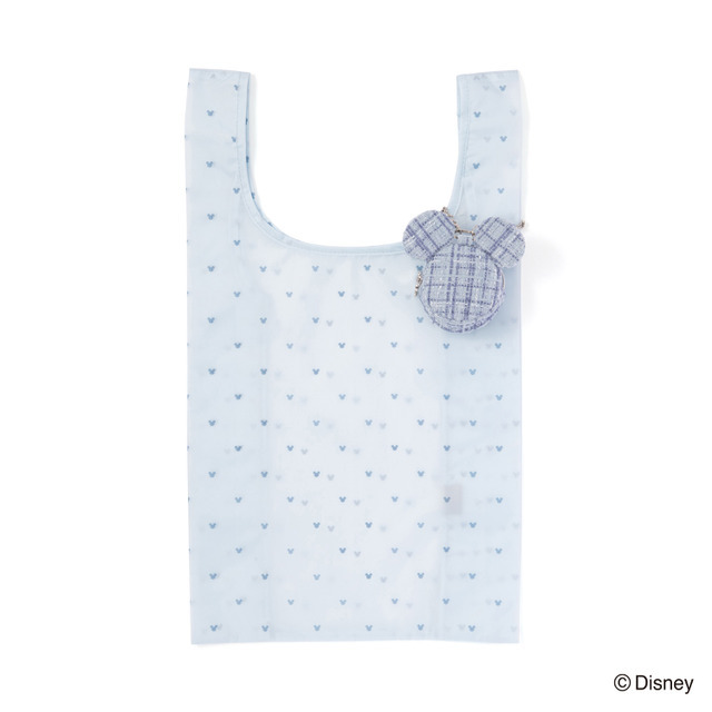 ミッキーフェイス バッグチャームエコバッグ各 2,500 円／© Disney