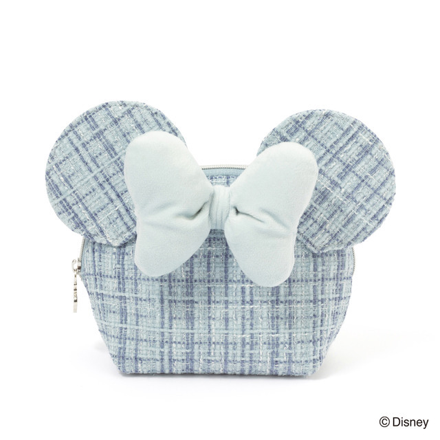 ディズニー ミニーフェイス ポーチ各 3,000 円／© Disney
