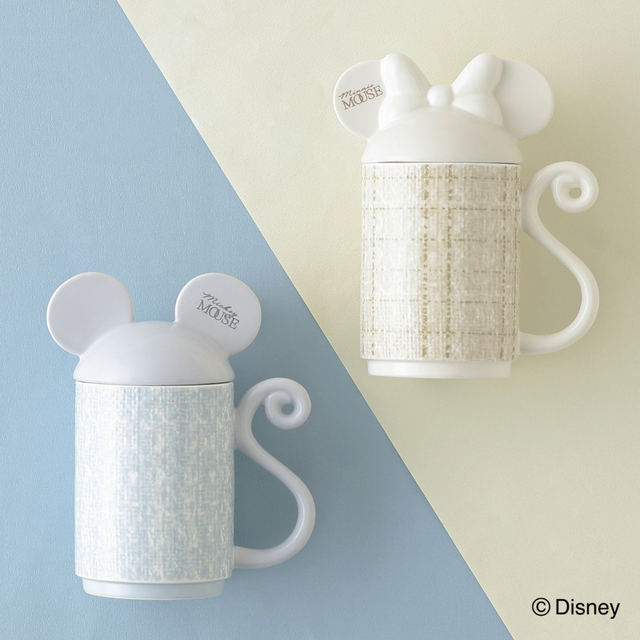 ディズニー ツイードマグ各 2,500 円／© Disney
