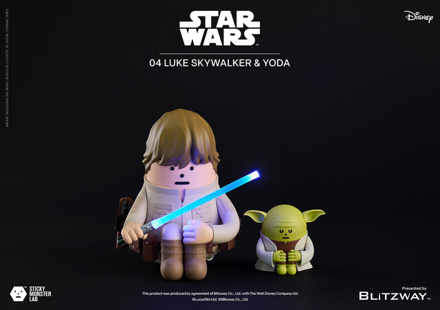 SML STAR WARS 04 LUKE SKYWALKER & YODA【メーカー希望小売価格】14,300円(税込)© & Lucasfilm Ltd.