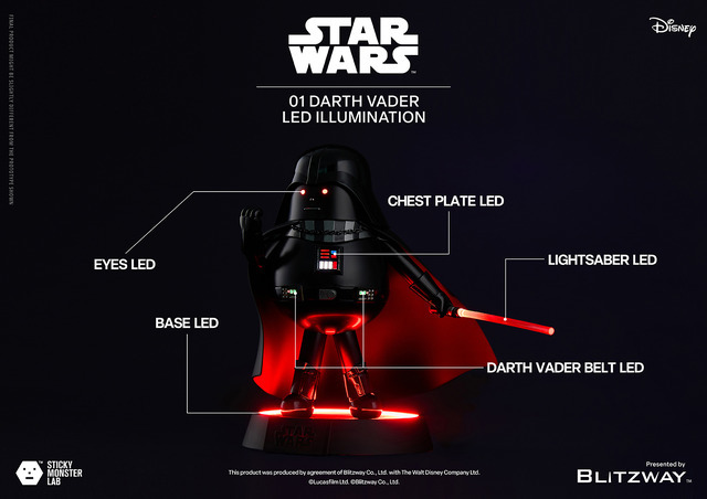 SML STAR WARS 01 DARTH VADER【希望小売価格】13,200円(税込)© & Lucasfilm Ltd.