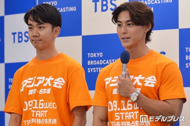 長尾翼アナ、齋藤慎太郎アナ（C）モデルプレス