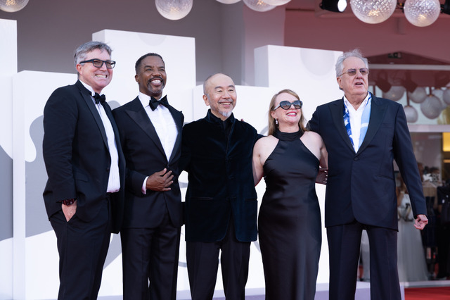 クリストファー・フレイ、ロドニー・ヒックス、塚本晋也、フィリッパ・フレイ、ジェフリー・ラッシュ © Kazuko Wakayama