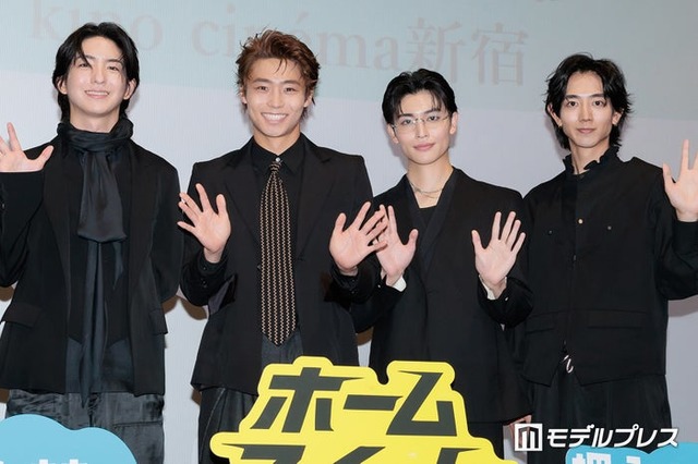 前田公輝、八村倫太郎、増子敦貴、駒木根葵汰（C）モデルプレス