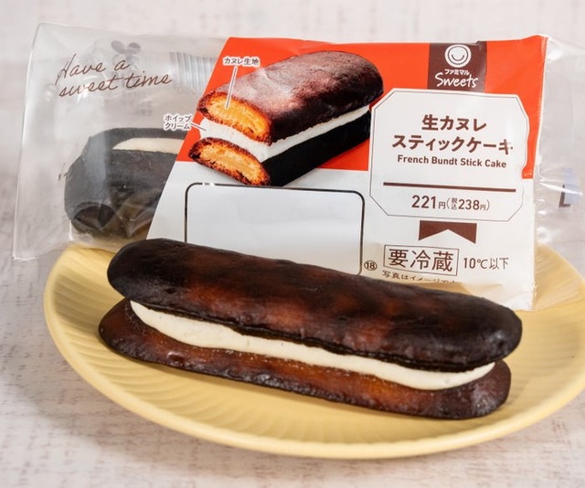 生カヌレスティックケーキ（税込238円）／提供画像
