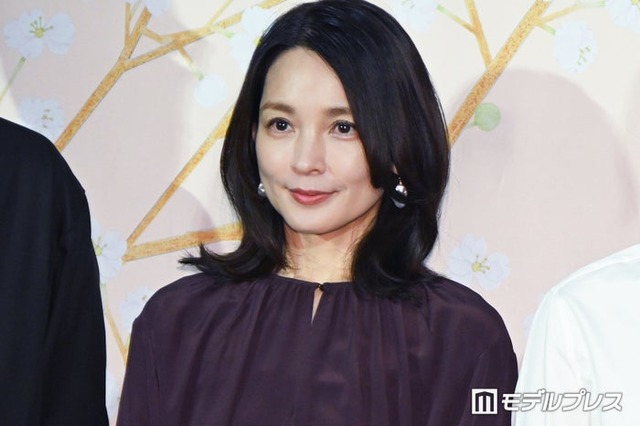 NHK連続テレビ小説「ブラッサム」第1週完成試写に登壇した国仲涼子（C）モデルプレス
