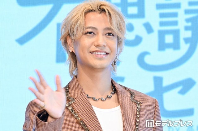「不思議なセロル展created by 高橋海人」プレス向け内覧会・囲み取材に出席した高橋海人（C）モデルプレス