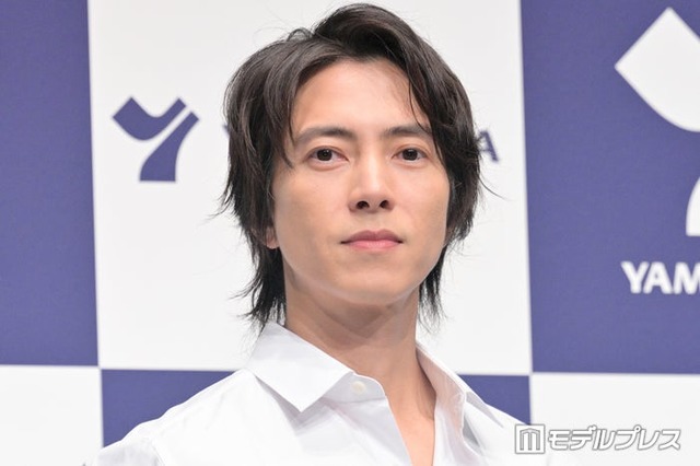 介護用品レンタル・リネンサプライ「ヤマシタ」新CM発表会に出席した山下智久（C）モデルプレス