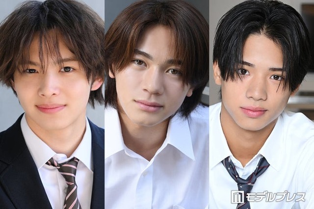 今井暖大、内田金吾、江口惺大郎（C）モデルプレス