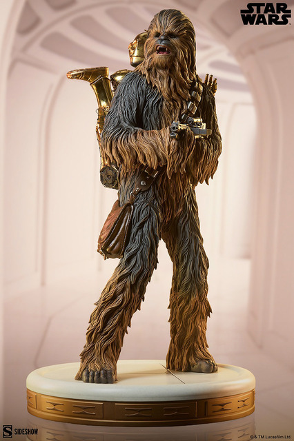 『スター・ウォーズ』 【プレミアム・フォーマット・フィギュア】チューバッカ＆C-3PO／170,000円（税込）
