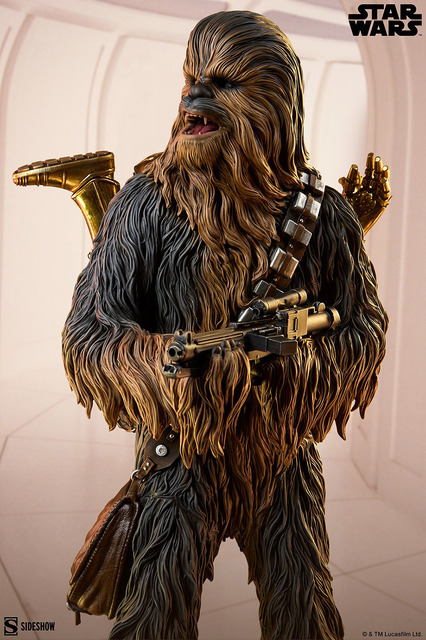 『スター・ウォーズ』 【プレミアム・フォーマット・フィギュア】チューバッカ＆C-3PO／170,000円（税込）