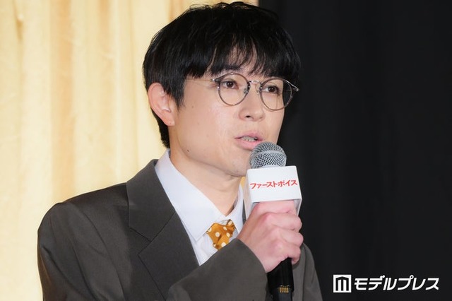 映画「ファーストボイス」完成披露試写会イベントに出席した水川かたまり（空気階段）（C）モデルプレス