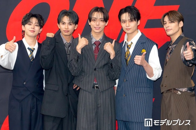 （左から）EIKU、NAOYA、HAYATO、REI、TETTA／ONE N’ ONLY（C）モデルプレス