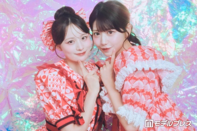 モデルプレスのインタビューに応じた立花琴未、白石まゆみ（C）モデルプレス