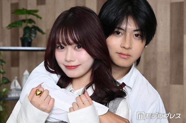 モデルプレスのインタビューに応じた中村圭佑、瀬川陽菜乃（C）モデルプレス