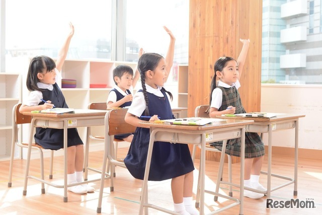 ペーパー問題に留まらない運動や巧緻性など受験本番を意識したテストや個別相談も実施