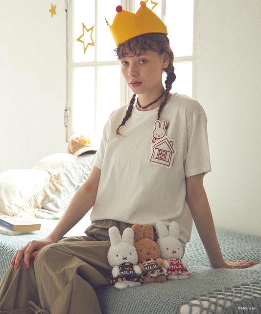 MILKFED. x MIFFY AND MELANIE S/S TEE　（7,150円・税込）