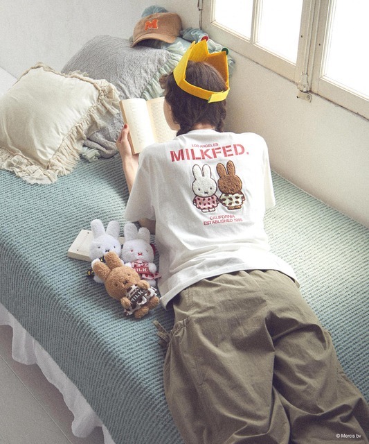 MILKFED. x MIFFY AND MELANIE S/S TEE　（7,150円・税込）