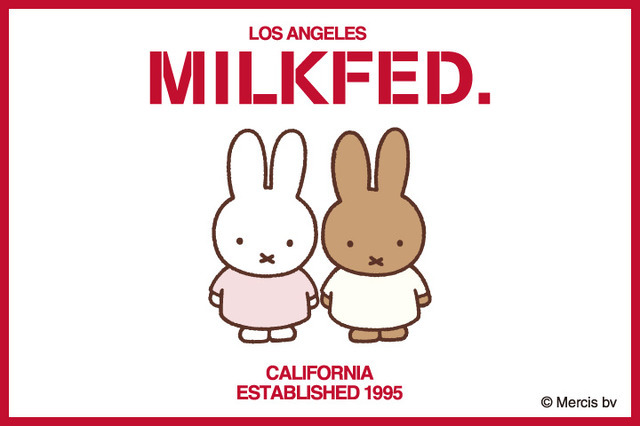 「MILKFED.（ミルクフェド）」「ミッフィー」コラボレーション