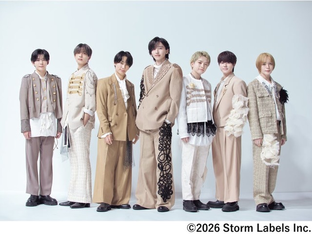 なにわ男子（C）2026 Storm Labels Inc.