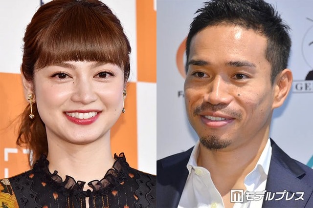 平愛梨、長友佑都選手（C）モデルプレス