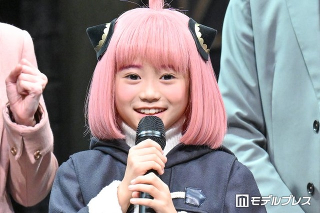 ミュージカル『SPY×FAMILY 2 爆弾犬篇＆豪華客船篇』開幕会見に登壇した泉谷星奈（C）モデルプレス