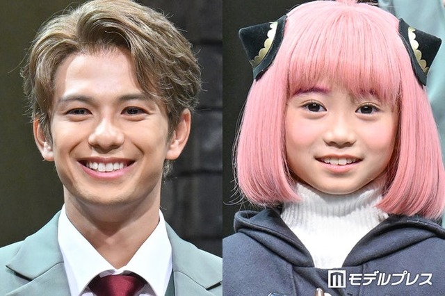 ミュージカル『SPY×FAMILY 2 爆弾犬篇＆豪華客船篇』開幕会見に登壇した森崎ウィン、泉谷星奈（C）モデルプレス