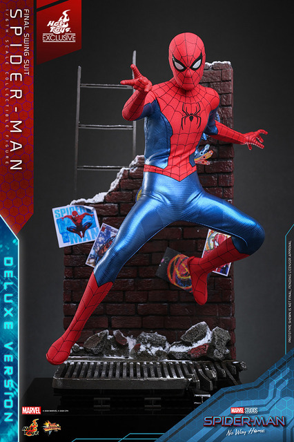 1/6スケールフィギュア　スパイダーマン（ファイナル・スウィング・スーツ／デラックス版）／50,000円 (税込)