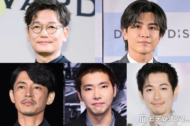 （上段左から）井浦新、岩田剛典（下段左から）藤木直人、柄本佑、ディーン・フジオカ（C）モデルプレス