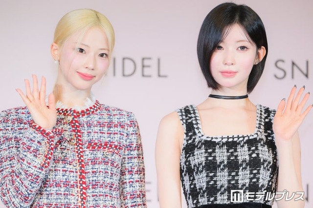 「SNIDEL」アンバサダー就任記念イベントに出席したルカ、アサ（C）モデルプレス