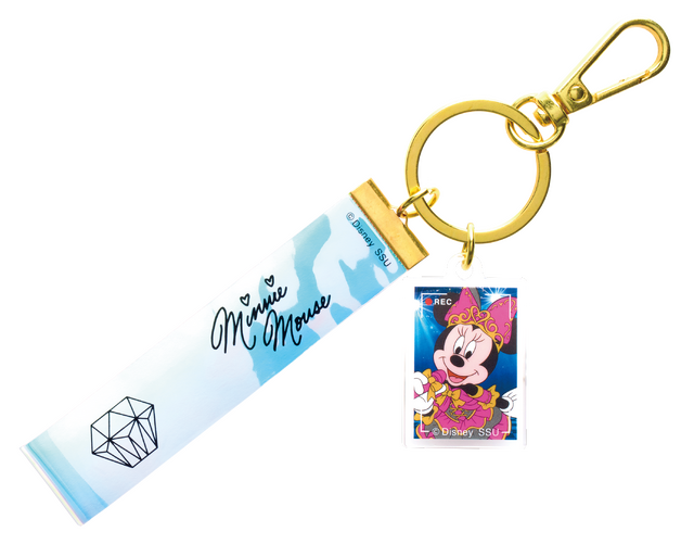 G賞 銀テープ風キーホルダー／© Disney