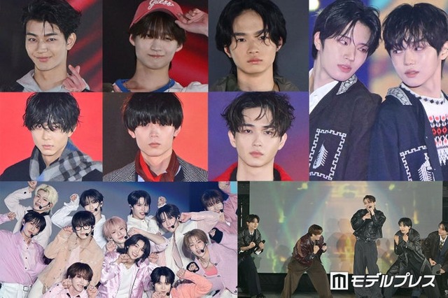 吉澤要人、志賀李玖、越山敬達、KYUHYUN・HARUTO、ONE N' ONLY 、KO1KEYZ野村康太、鈴木仁、水沢林太郎（C）モデルプレス