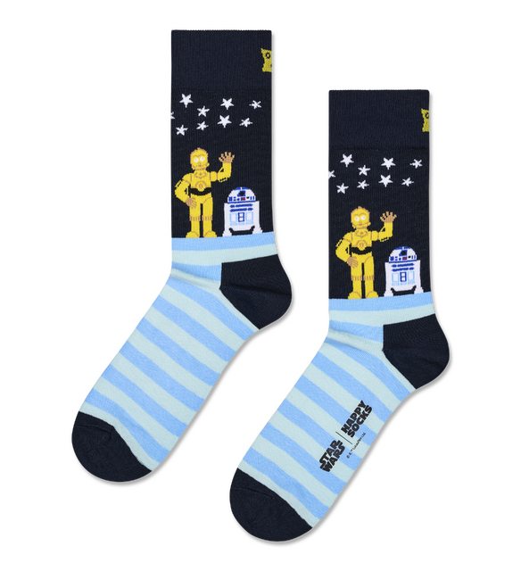 【STAR WARS × Happy Socks】クルー丈 ソックス（全6種類）各2,200円（税込）