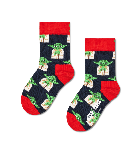 【STAR WARS × Happy Socks】【キッズ】クルー丈 ソックス（全4種類）各1,540円（税込）