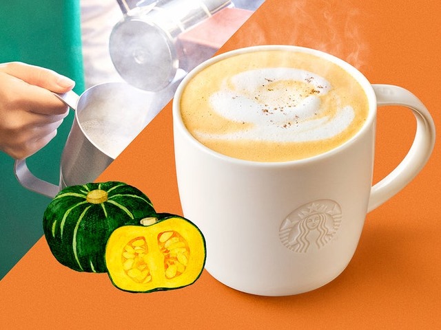 パンプキン スープチーノ（提供写真）