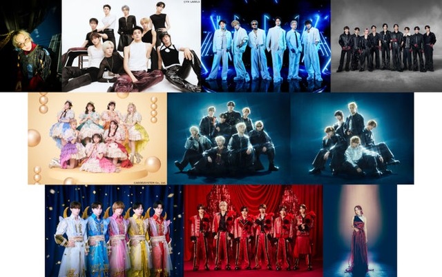 10月5日放送「CDTV」出演者アーティスト（提供写真）