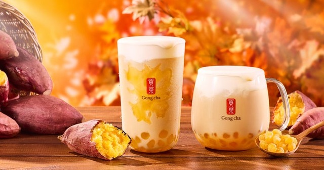 紅はるか ミルクティー（ICED／M）690円、（HOT/／S）690円（提供写真）