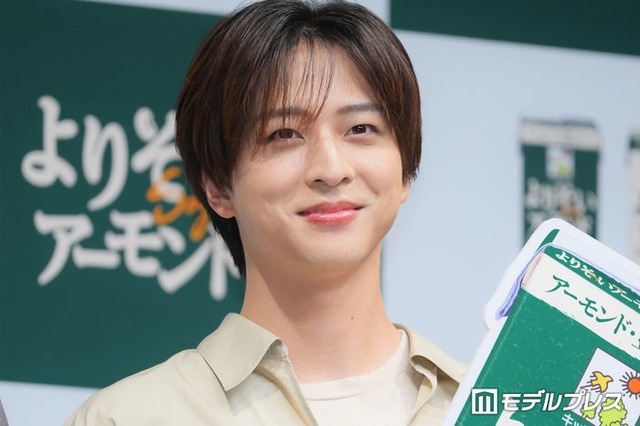 「キッコーマン よりそいアーモンド」戦略説明&TVCM発表会に出席した寺西拓人（C）モデルプレス
