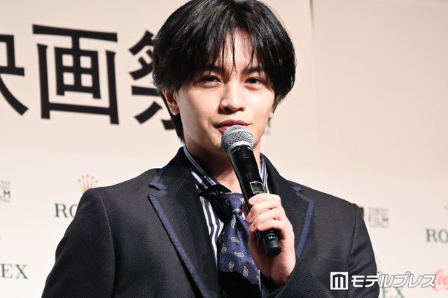 「第39回東京国際映画祭ラインナップ発表会見」に出席した中島健人（C）モデルプレス