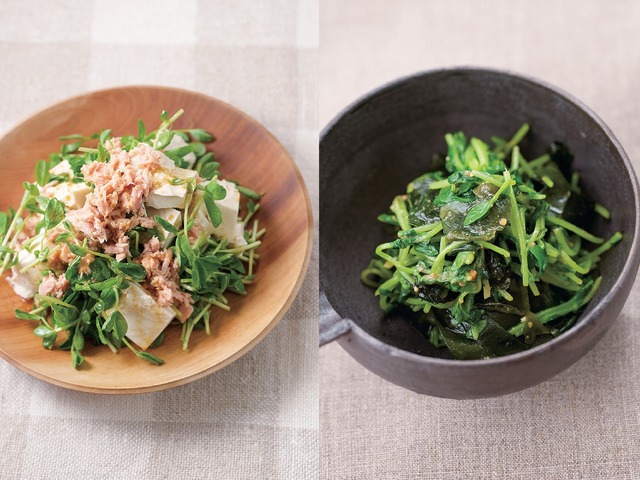 料理が面倒な人ほど試してほしい！「コスパ最強野菜・豆苗」のキッチンばさみで作る、超ラクチンレシピ2選