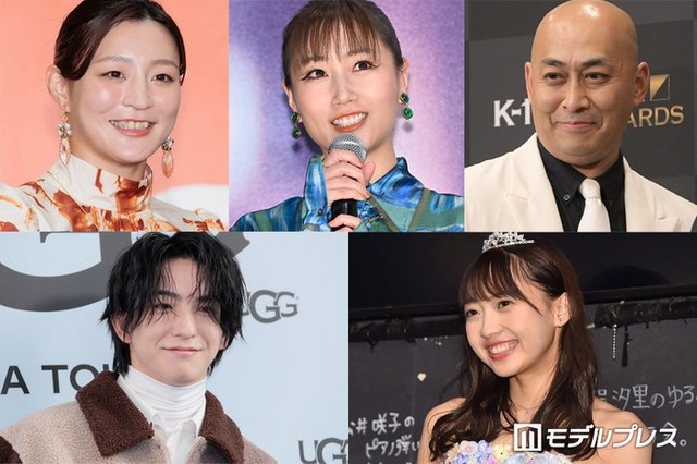 （上段左から）角田夏実、大塚愛、長谷川雅紀（下段左から）前田公輝、木崎ゆりあ（C）モデルプレス
