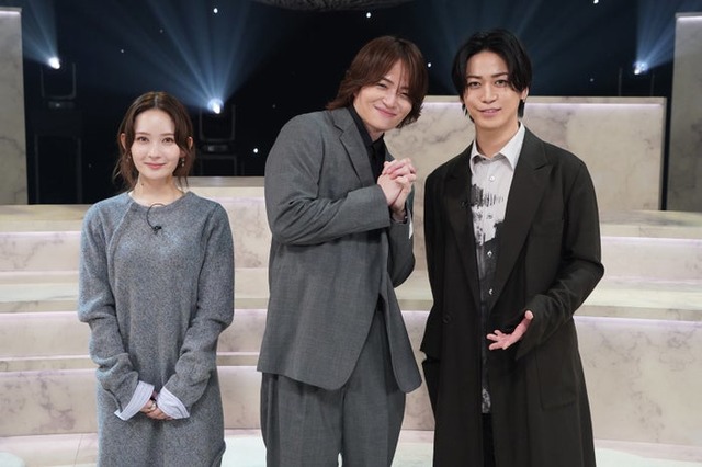 （左から）畑芽育、菊池風磨、亀梨和也「夜の音-TOKYO MIDNIGHT MUSIC-」（C）日本テレビ