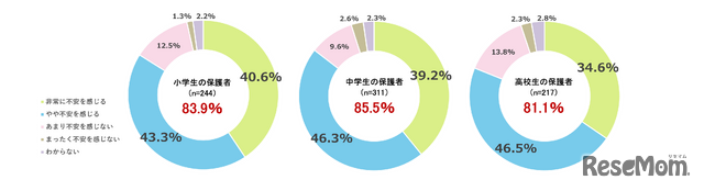 子供が自転車で車道を走ることに不安を感じますか