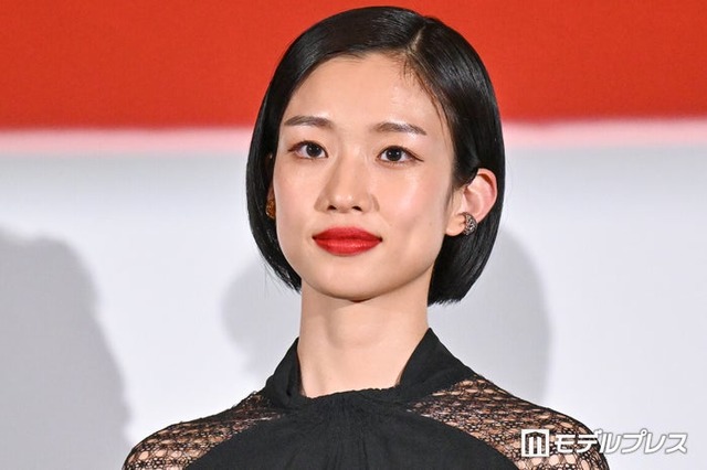 「ポリティカルパン」舞台挨拶に出席した河合優実（C）モデルプレス