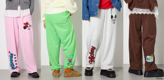 (M＆F)スウェットパンツ　￥7,480 (C)Disney