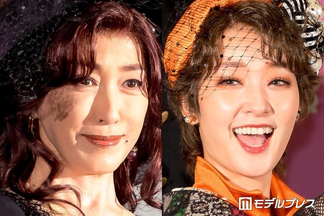 「メイジ・ザ・キャッツアイ」取材会に出席した高島礼子、剛力彩芽（C）モデルプレス