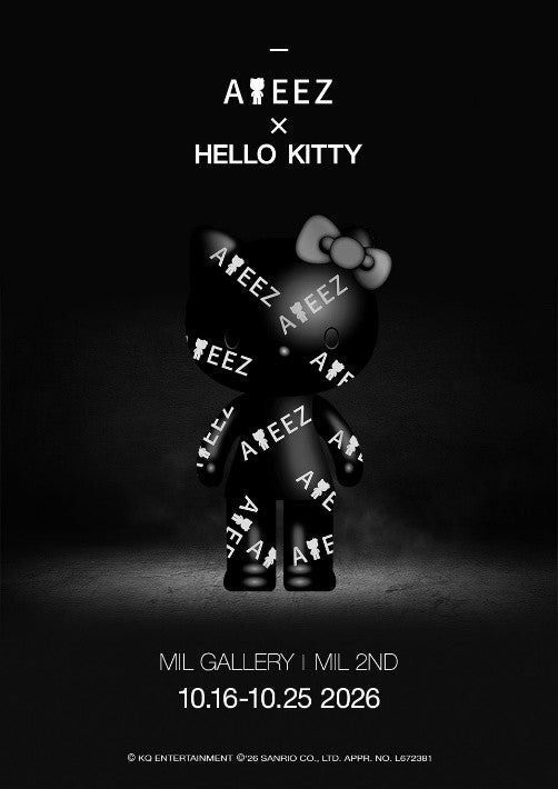 ATEEZ × HELLO KITTY “BLACK SERIES” POP-UP STORE／提供画像